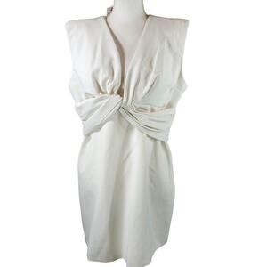 New ZARA Mini Shift Dress XL Office Casual Careerwear Preppy